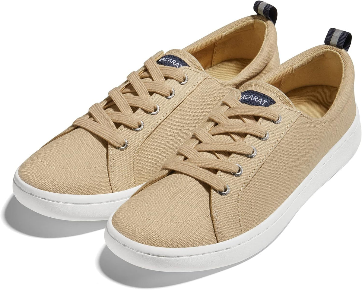 Women'S Casual Sneakers for Women Canvas Lace-Up Sneakers Low-Top