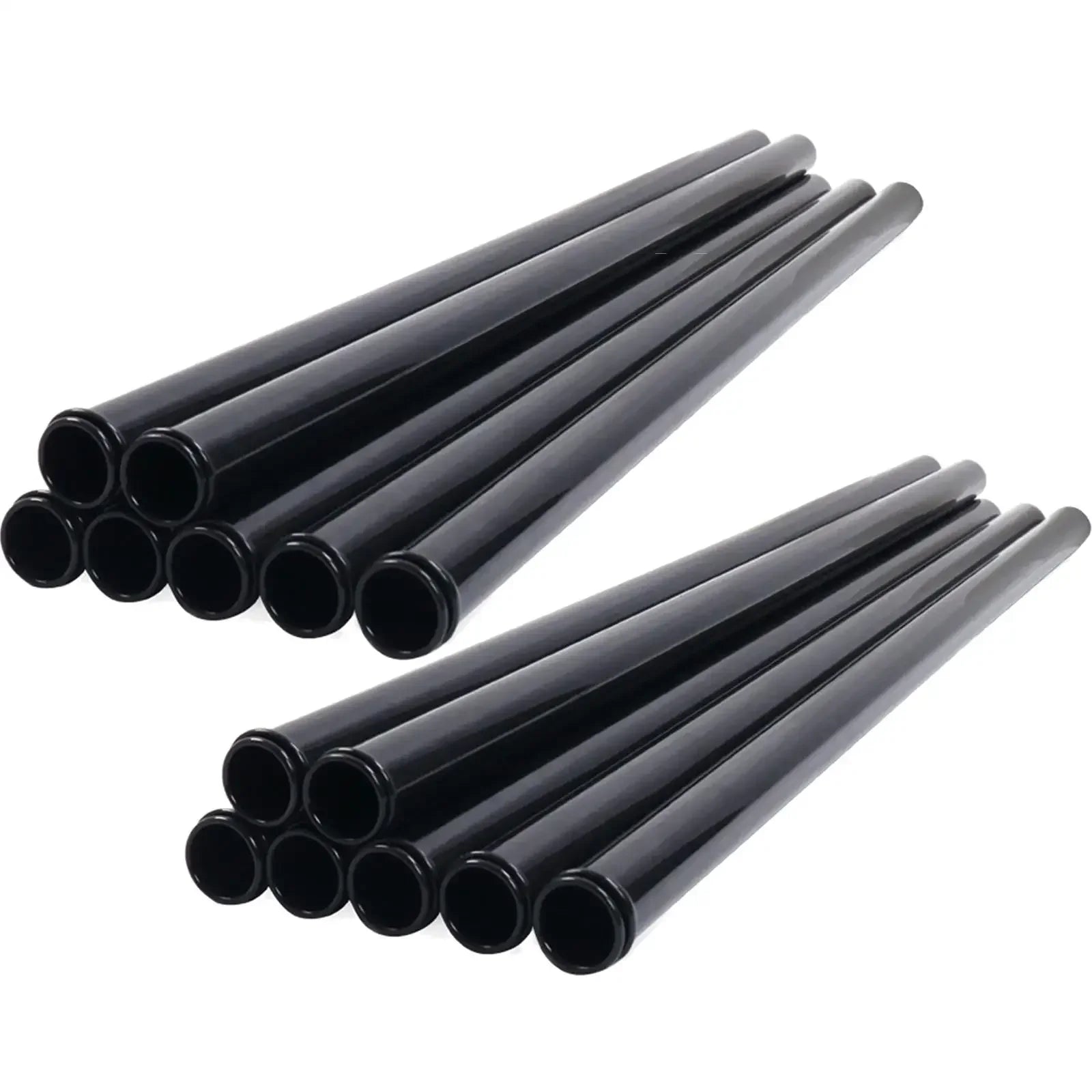 Golf Club Protective Tube 14X Black Bag Tubes Golf Training Equipment PVC Tube Bag Golf Accessories