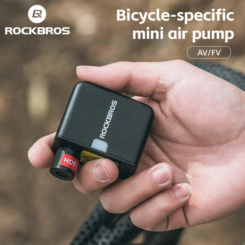 Bike Pump Portable Mini Electric Air Pump Handheld 100PSI Rechargeable Tire Inflator Car Bike Motorcycle Bicycle Pump