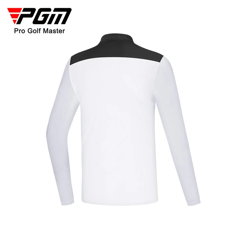 Men'S Golf Wear Summer Ice Silk Sunscreen Sports Top Men'S Shirts Casual Long Sleeve T-Shirt Golf Sportswear YF589