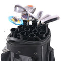 Golf Club Protective Tube 14X Black Bag Tubes Golf Training Equipment PVC Tube Bag Golf Accessories