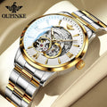 Automatic Mechanical Watch for Men Luxury Brand Imported Japan Movement Sapphire Mirror Skeleton Waterproof Wristwatches