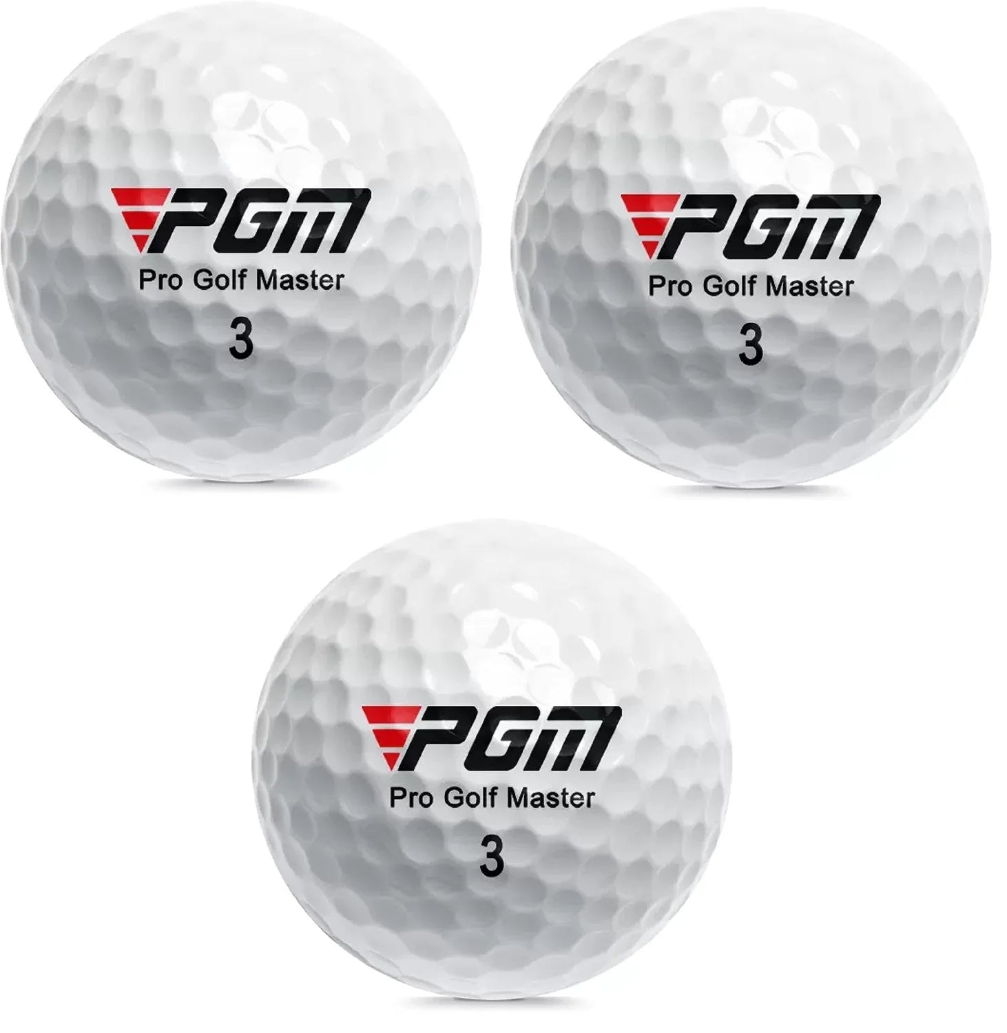 Three-Layer Premium Golf Balls Practice Performance Golf Ball Training for Distance Straight Shots Golf Design for Golfers Sport