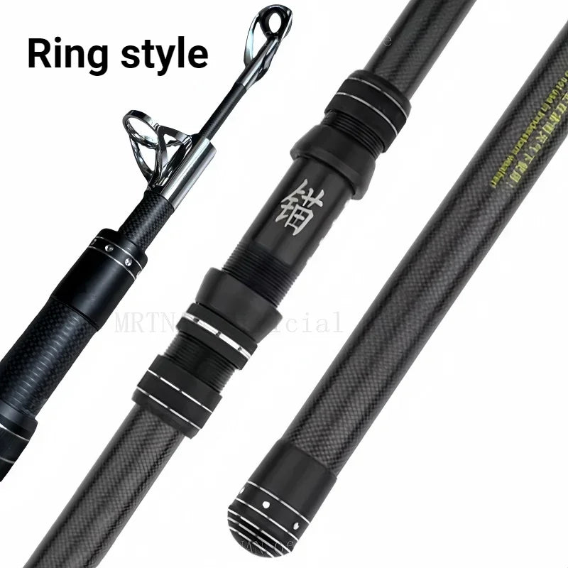 2.1-4.5M Carbon Fishing Rod 50Kg above Superhard Long Distance