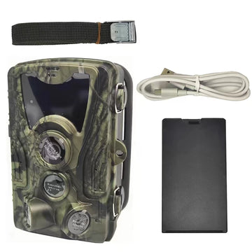 Outdoor Hunting Camera with 5000Mah Lithium Battery 16MP 1080P 