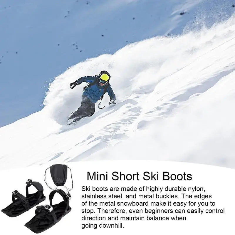 Mini Ski Skates Snow Shoes Skis Snowboards