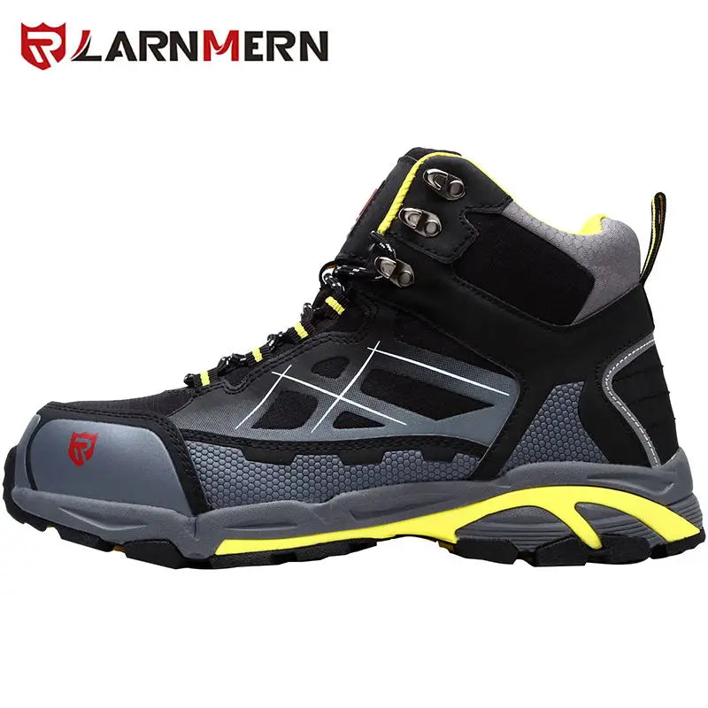 Mens Safety Work Boots Steel Toe Shoes Anti-Puncture Anti-Static Non Slip Protective Boots