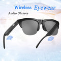 Smart Glasses Wireless Bluetooth Sunglasses Built-In Microphone Speakers Touch & Voice Assistant