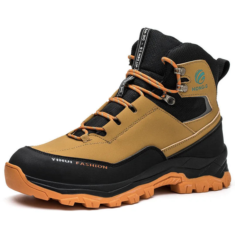 Safety Shoes Man Waterproof Safety Sneakers High Top Boots