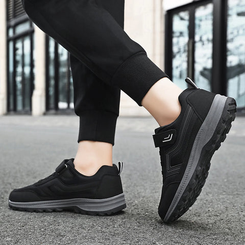 Shoes Men Mesh Comfortable Men Shoes Black 11.5