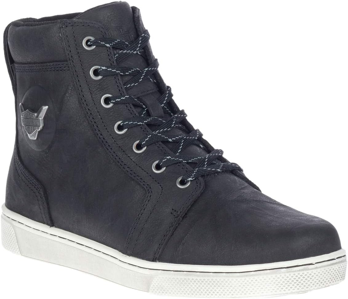 Men'S Bateman 5" Metal Leather Motorcycle Casual Sneaker Boot