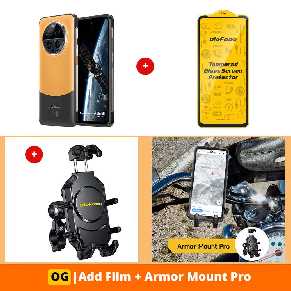 Armor 23 Ultra 5G Rugged Phone Satellite Message 120W Smartphone 64MP Night Camera 24GB+512GB NFC Android 13Mobile Phone