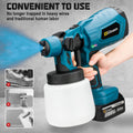 Hight-pressure Cordless Electric HVLP Paint Sprayer with 1000ML Capacity for Makita 18V Battery